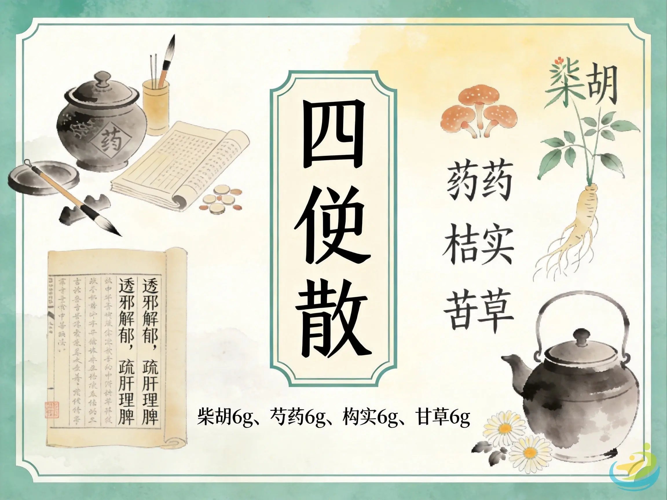 四逆散：疏肝理脾第一方，科学调理现代肠易激综合征与胃肠神经官能症