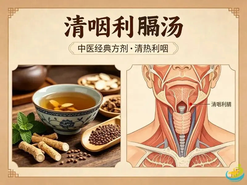 清咽利膈汤：调理咽喉肿痛、吞咽困难与口舌生疮的经典方 HJMEDICAL