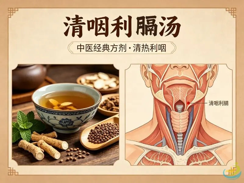 清咽利膈汤：调理咽喉肿痛、吞咽困难与口舌生疮的经典方 HJMEDICAL