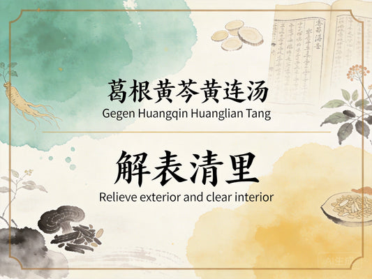 葛根黄芩黄连汤：清热燥湿止泻，缓解急性肠胃炎与感染性腹泻反复发作