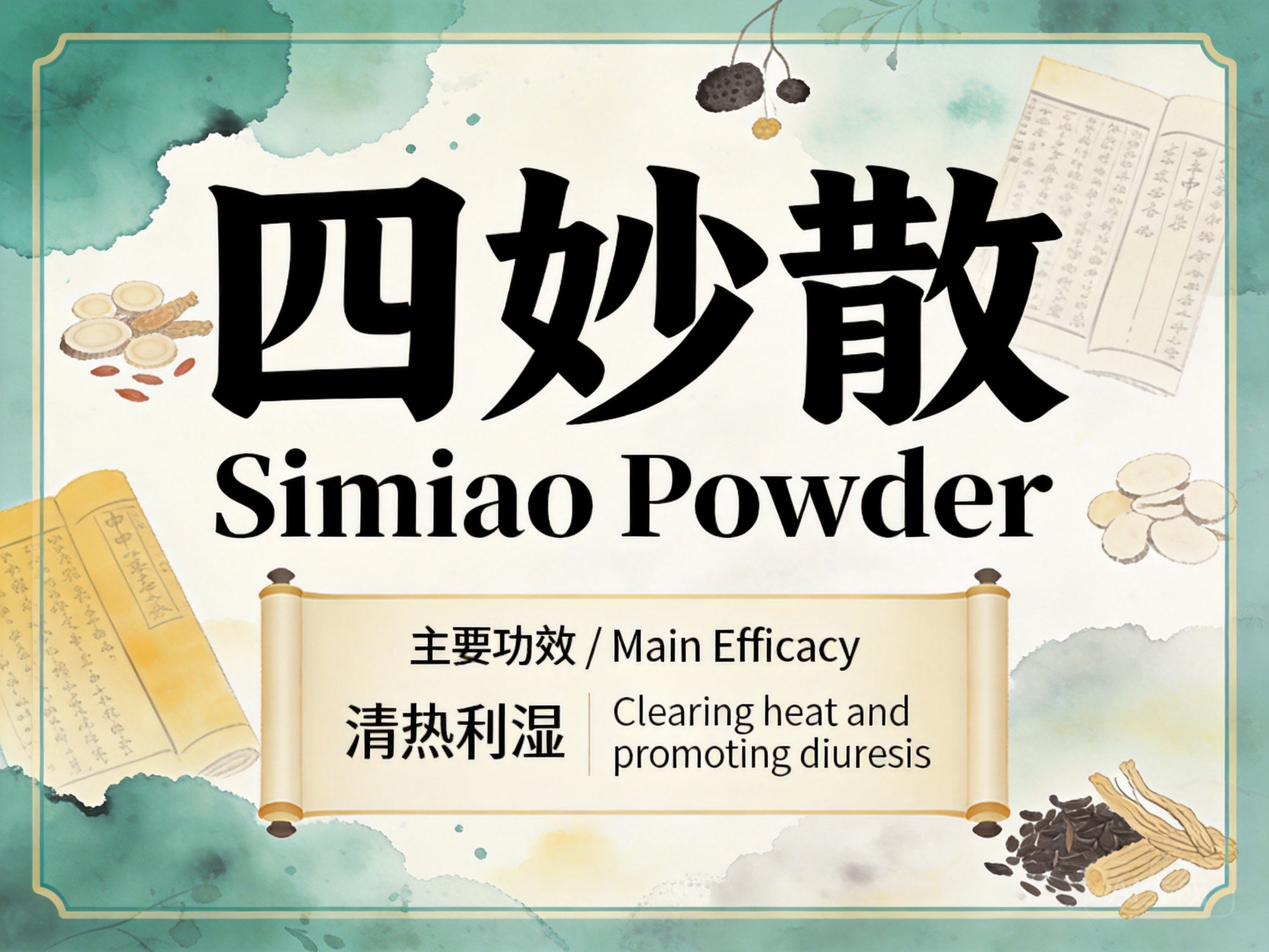 Si Miao San: Clearing Lower Jiao Damp-Heat to Relieve Gout Attacks and Joint Swelling