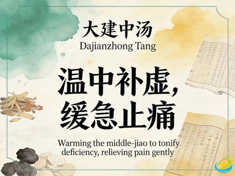 Da Jian Zhong Tang: TCM Formula for Abdominal Cold and Digestive Support HJMEDICAL