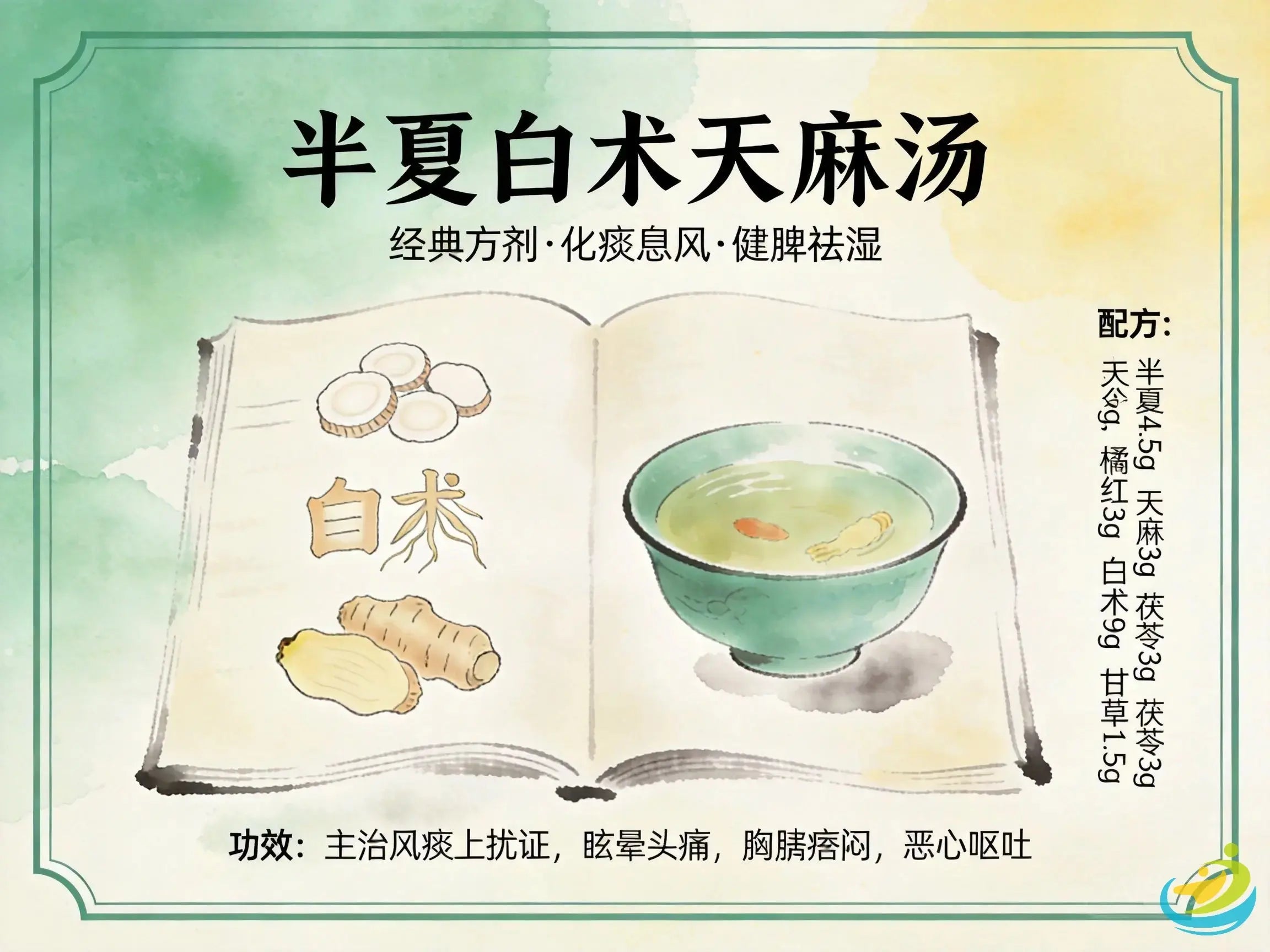 半夏白术天麻汤：化痰熄风、健脾祛湿的经典调理方案 HJMEDICAL