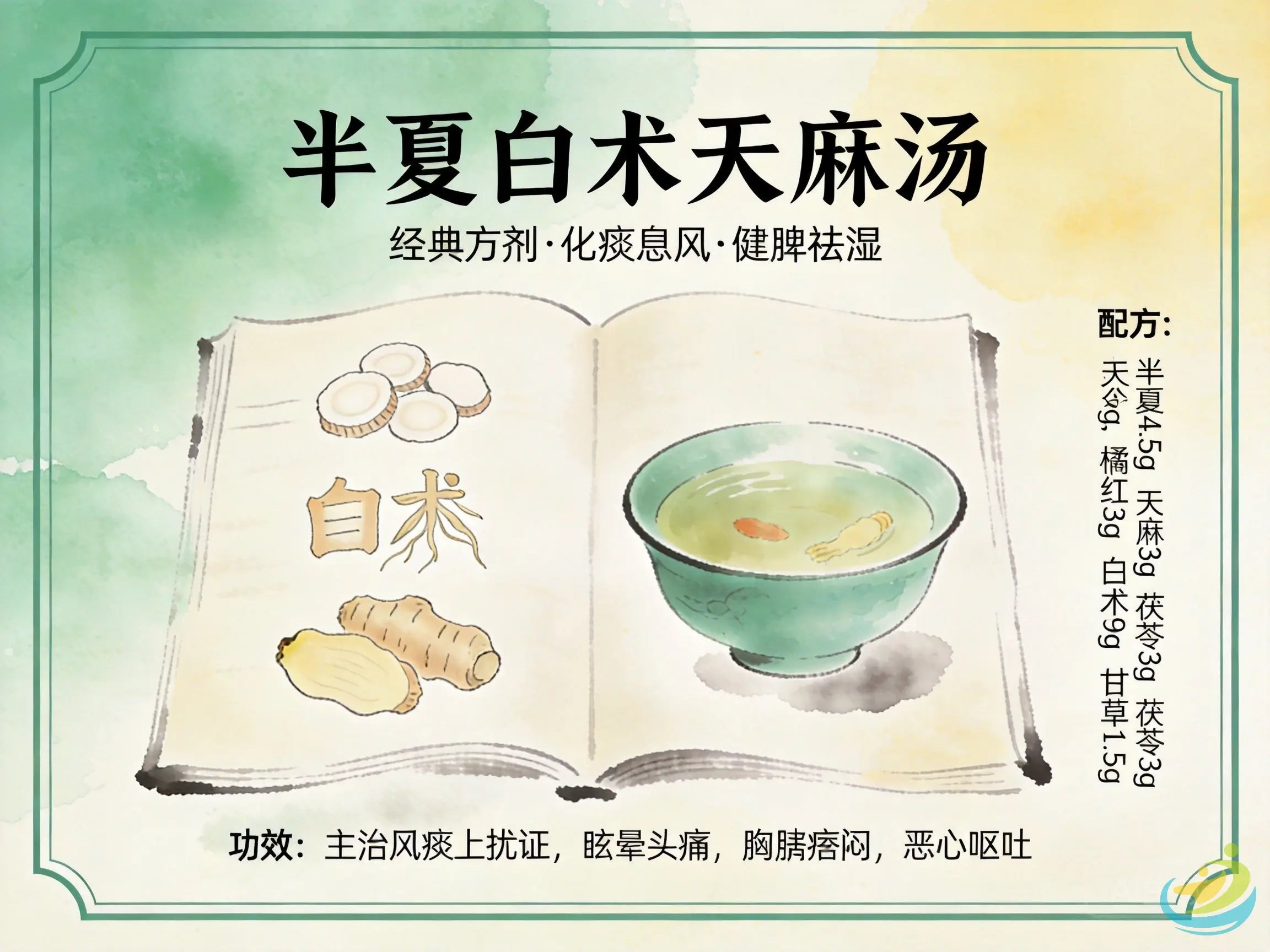 半夏白术天麻汤：化痰熄风、健脾祛湿的经典调理方案 HJMEDICAL