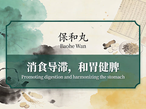 Bao He Wan: Classic TCM Formula for Food Stagnation, Indigestion & Abdominal Fullness