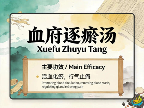 Xue Fu Zhu Yu Tang: Classic TCM Formula for Blood Stasis in the Chest HJMEDICAL