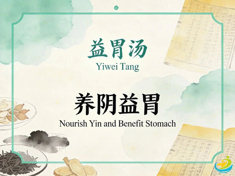 Yi Wei Tang: Classic TCM Formula for Stomach Yin Deficiency & Dryness HJMEDICAL
