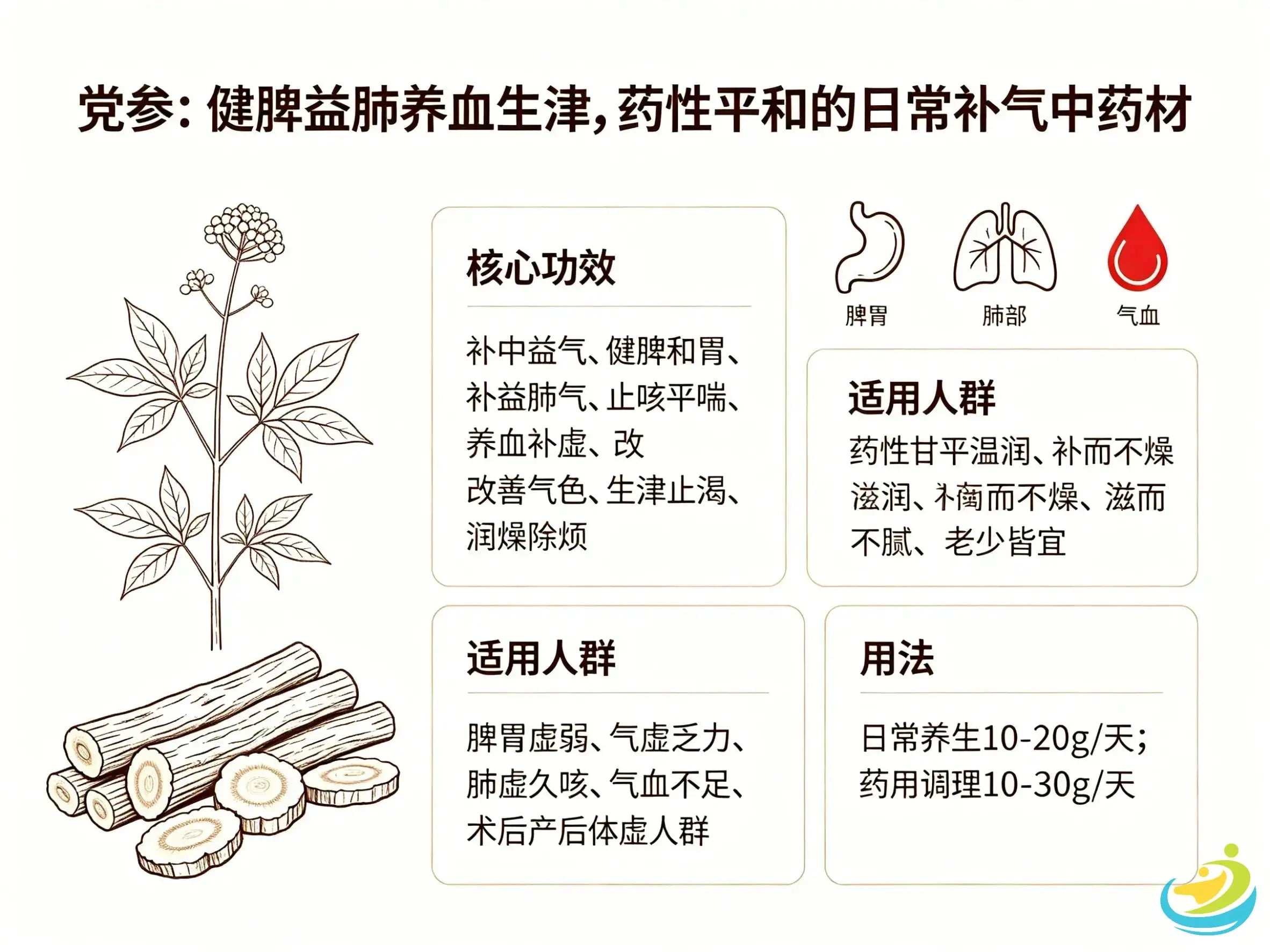 Dang Shen (Codonopsis): The Classic Daily Qi Tonic for Strengthening Spleen, Benefiting Lung and Nourishing Blood HJMEDICAL