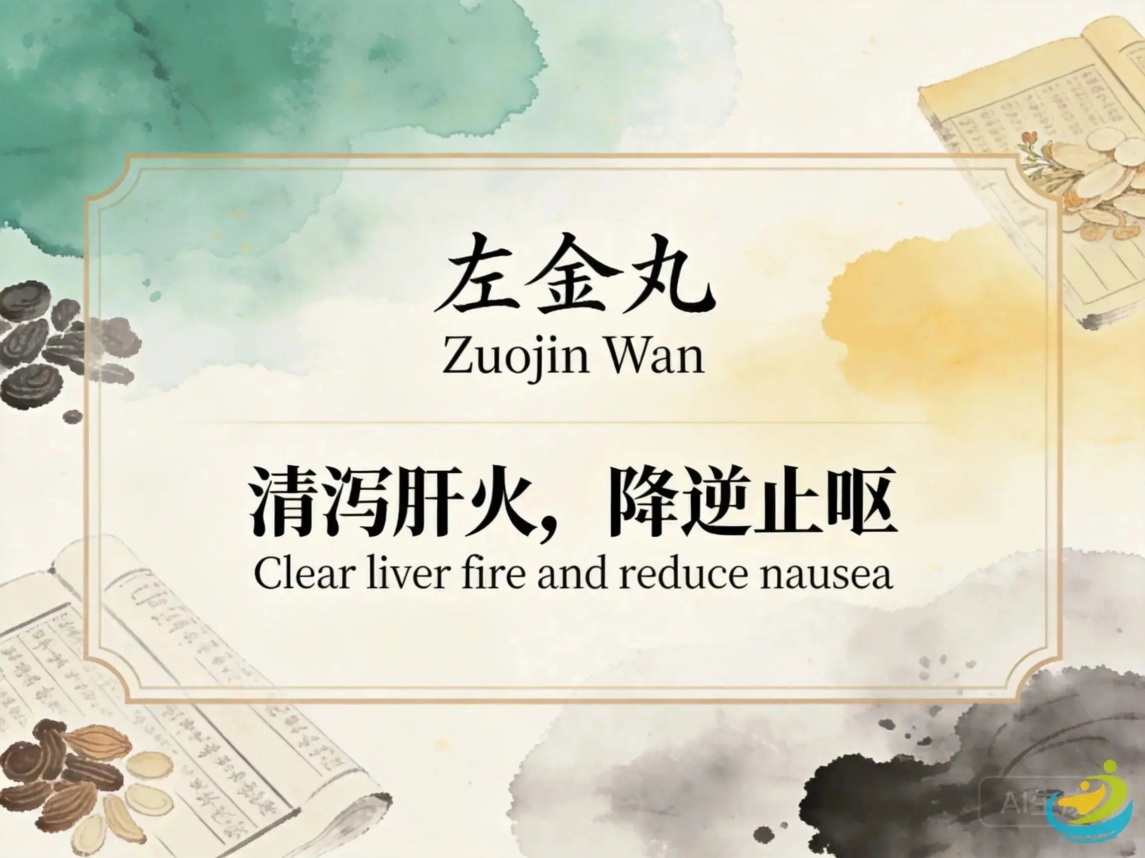 Zuo Jin Wan: Classic TCM Formula for Acid Reflux and Epigastric Pain HJMEDICAL