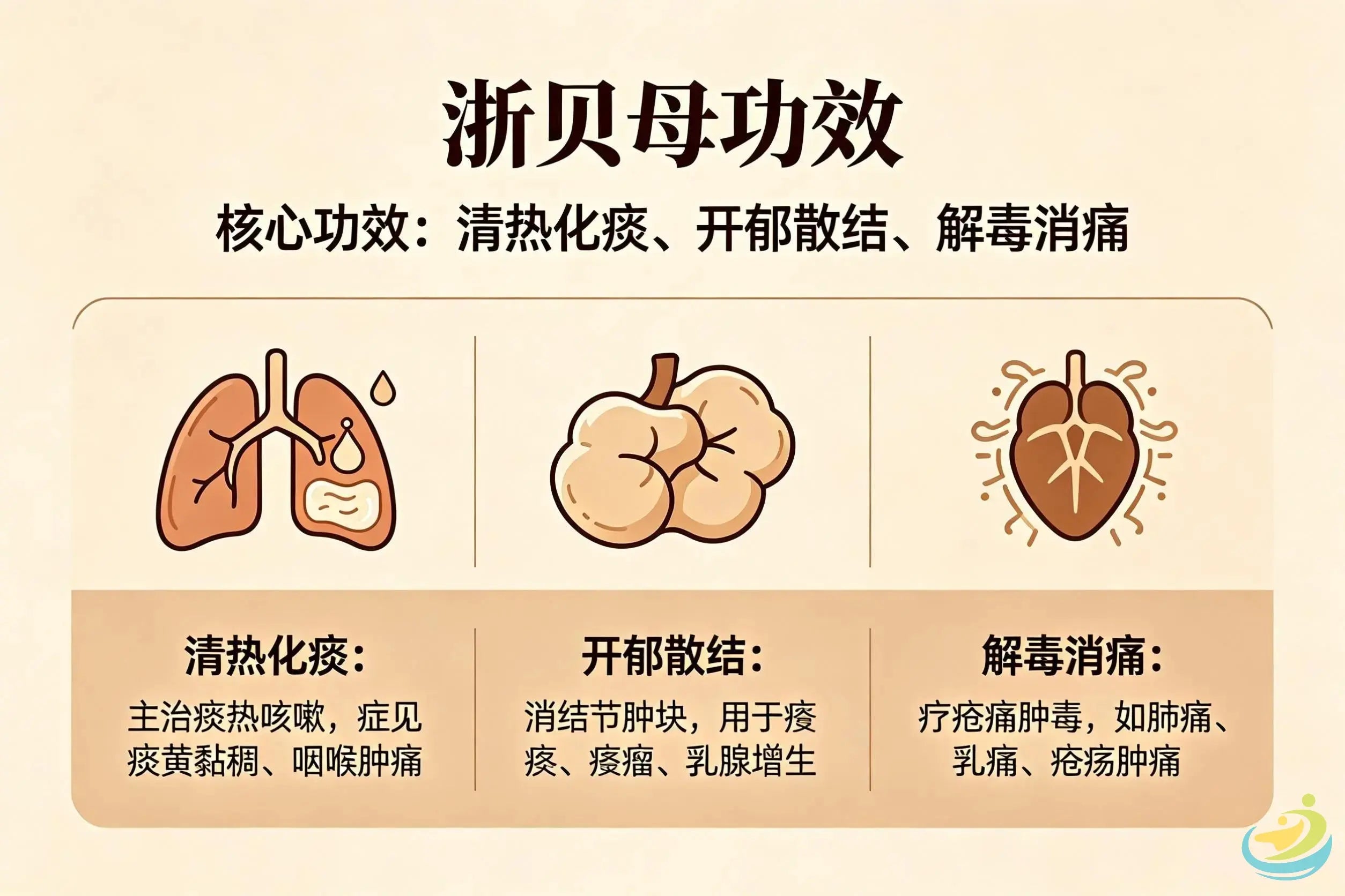 浙贝母：清热化痰散结的 “浙地良药”，功效、配伍与禁忌全解析 HJMEDICAL