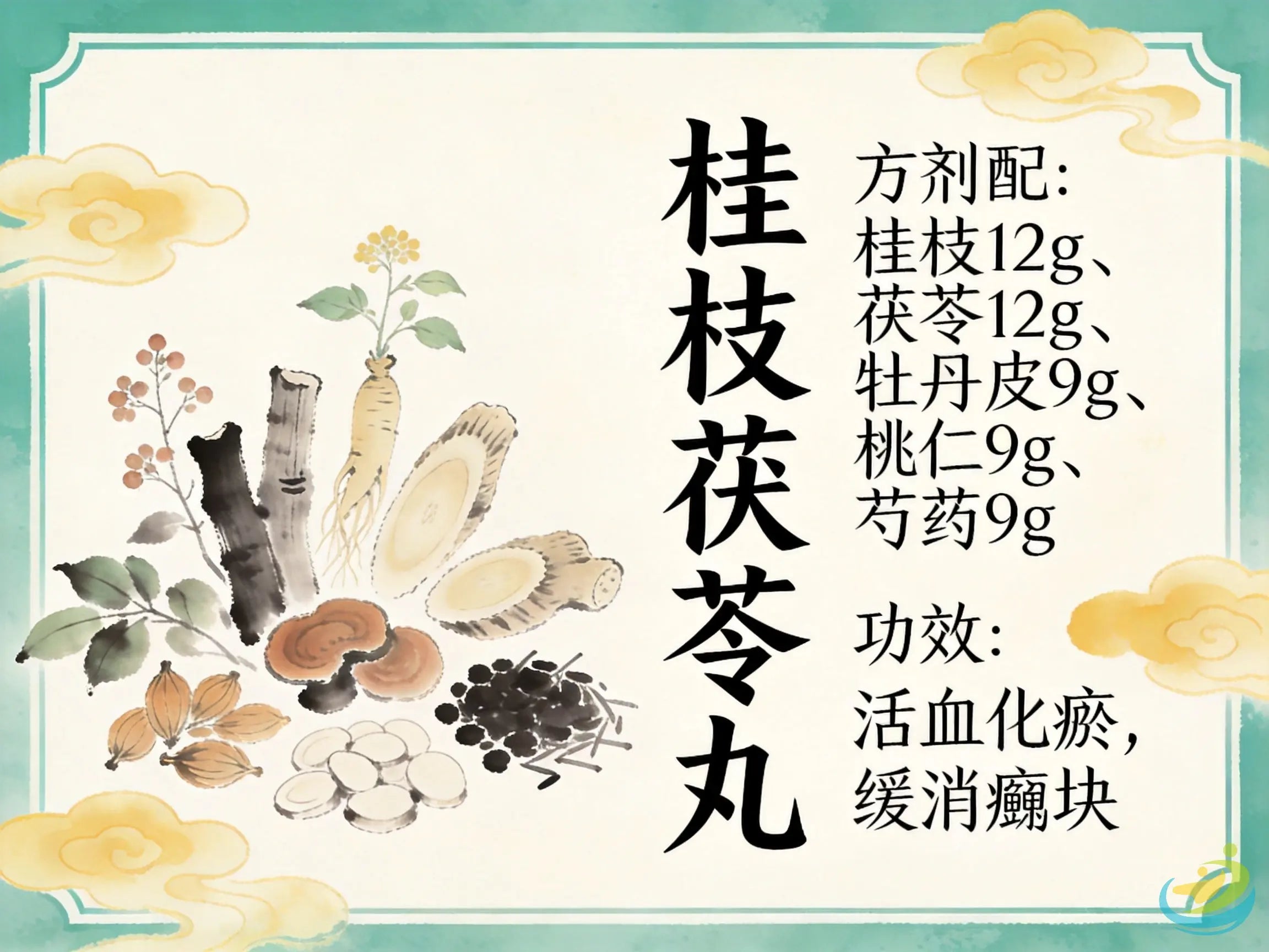 桂枝茯苓丸：活血消癥第一方，科学调理子宫肌瘤与卵巢囊肿 HJMEDICAL