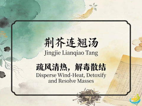 Jing Jie Lian Qiao Tang: Traditional Chinese Formula for Wind-Heat and Skin Health HJMEDICAL