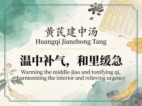 Huang Qi Jian Zhong Tang: Classic TCM Formula for Spleen Deficiency & Abdominal Pain