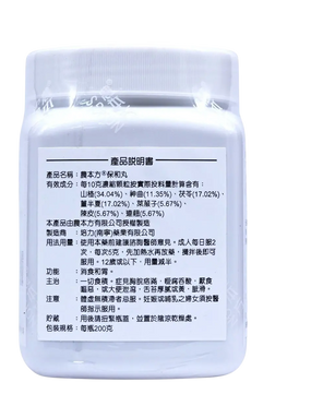农本方 - 保和丸 HJMEDICAL
