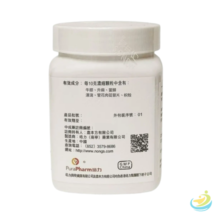 Nong's Ji Chuan Jian Ingredients Label
